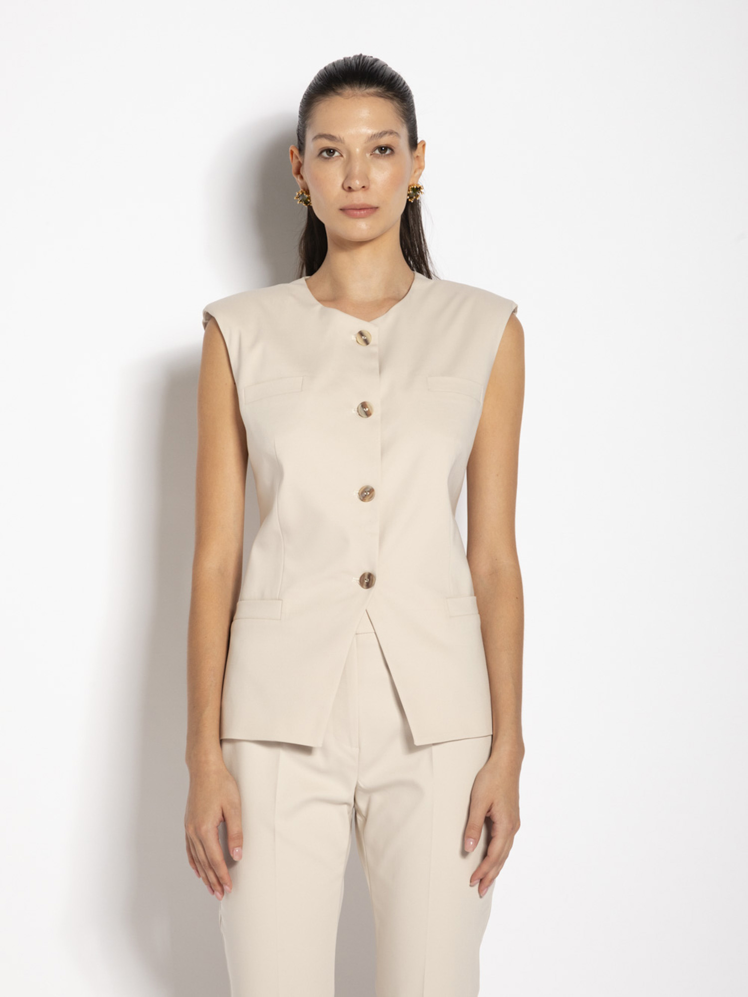 Blazer smanicato