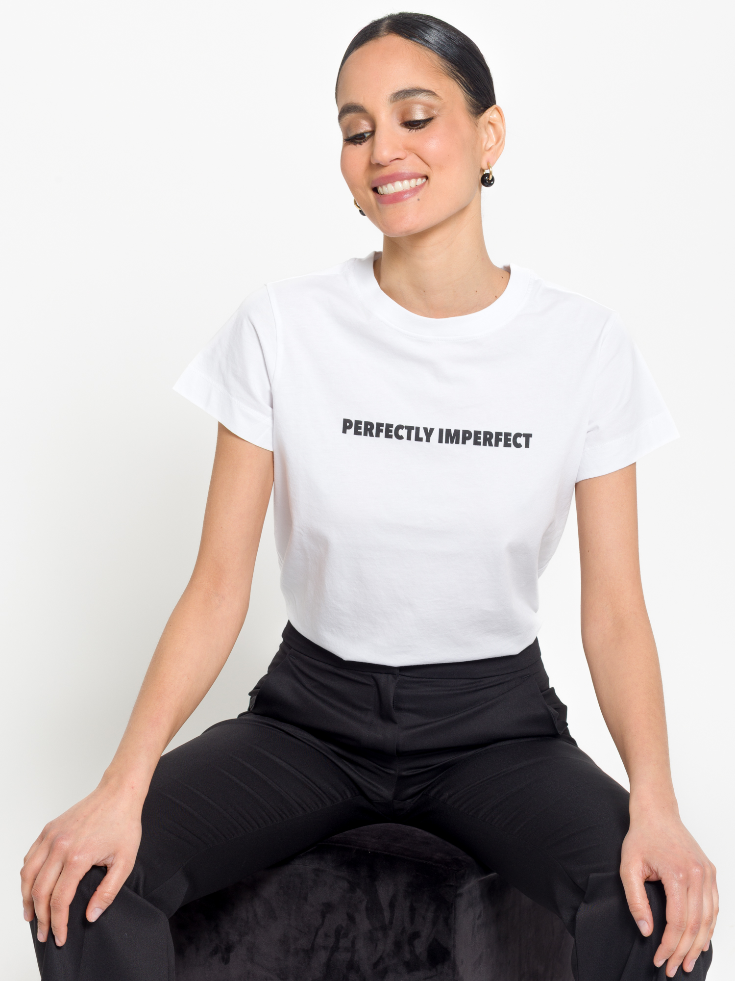 T-shirt con scritta