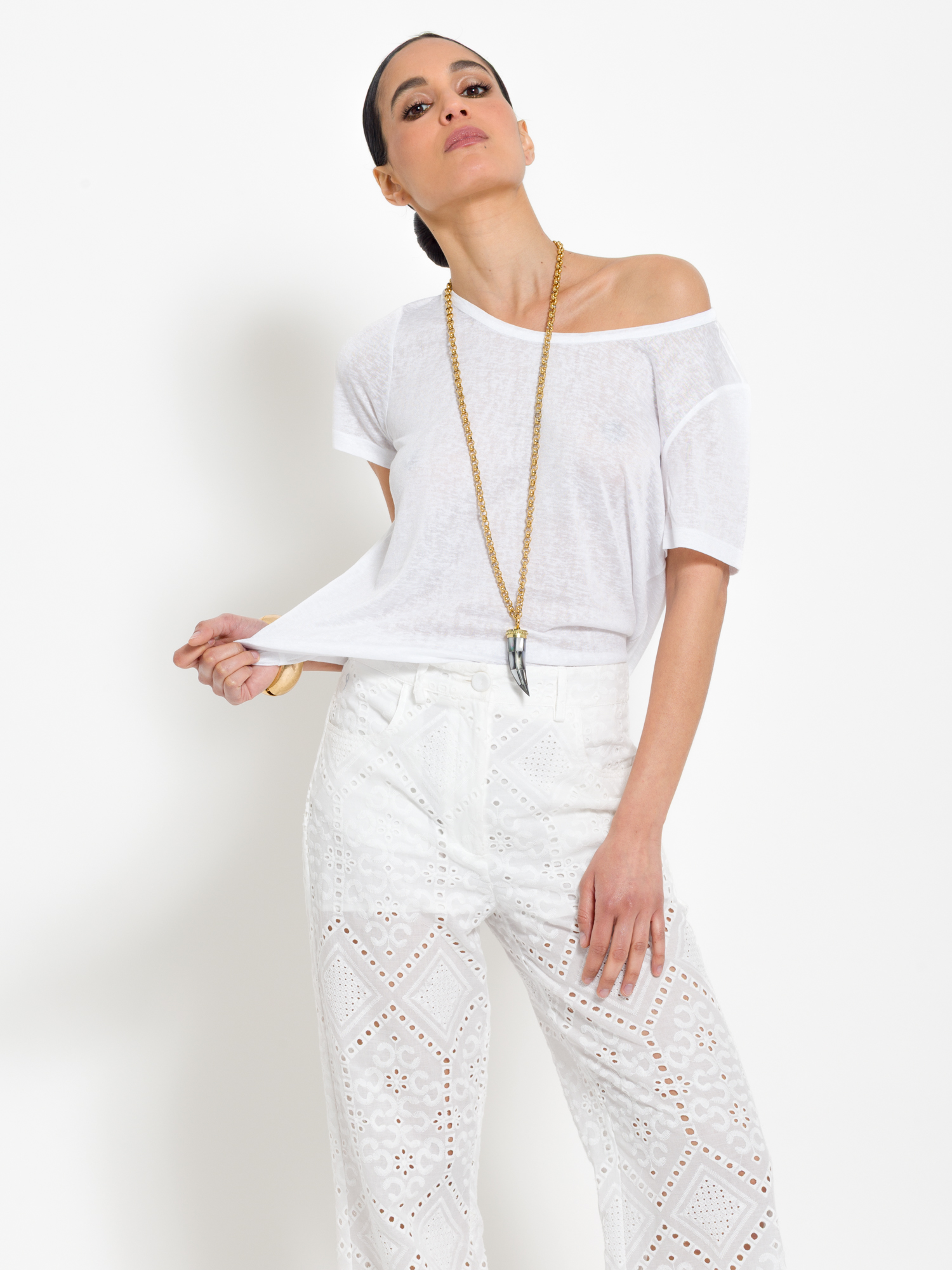 Maglia scollo tondo