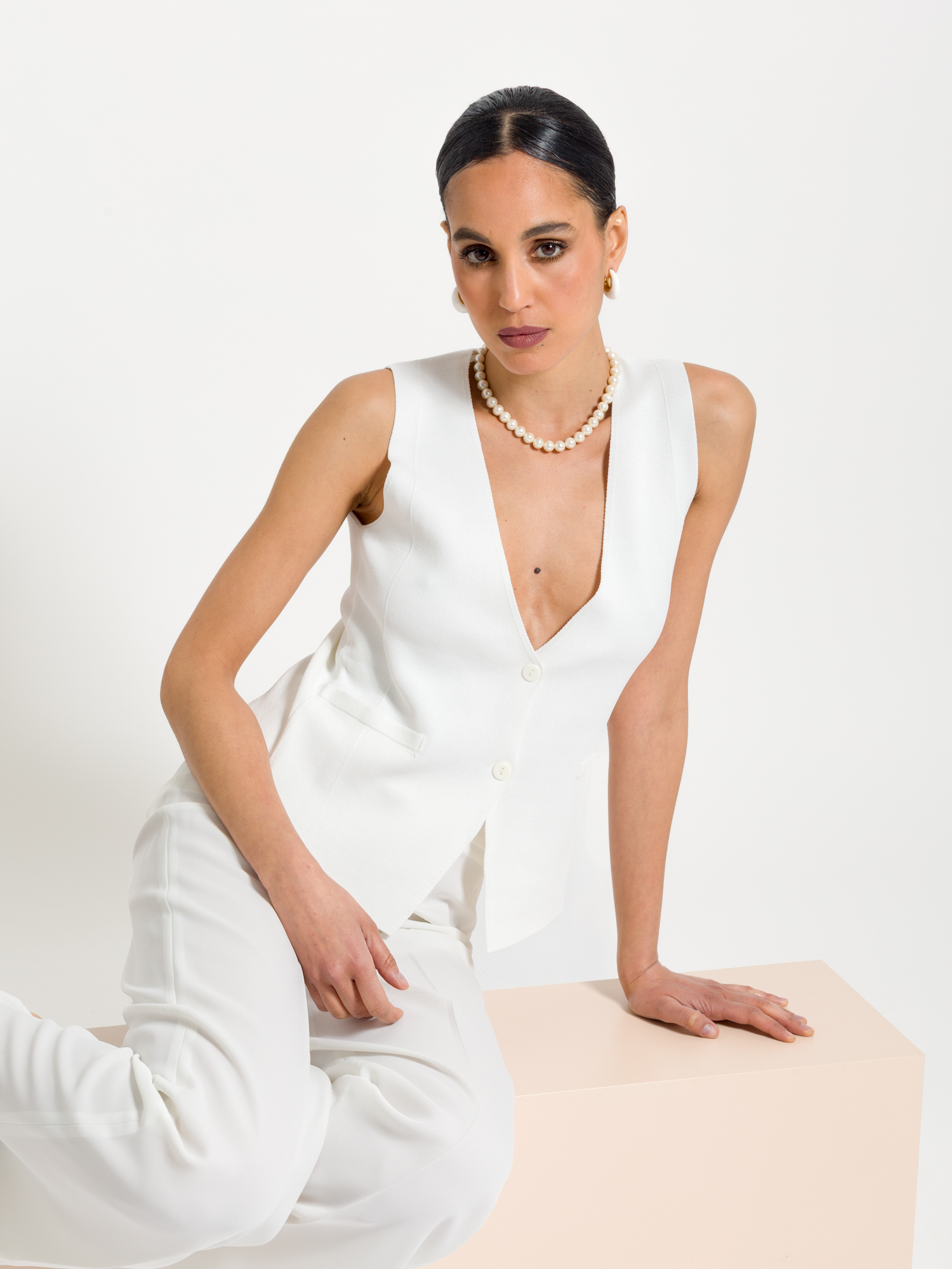 Gilet in maglia