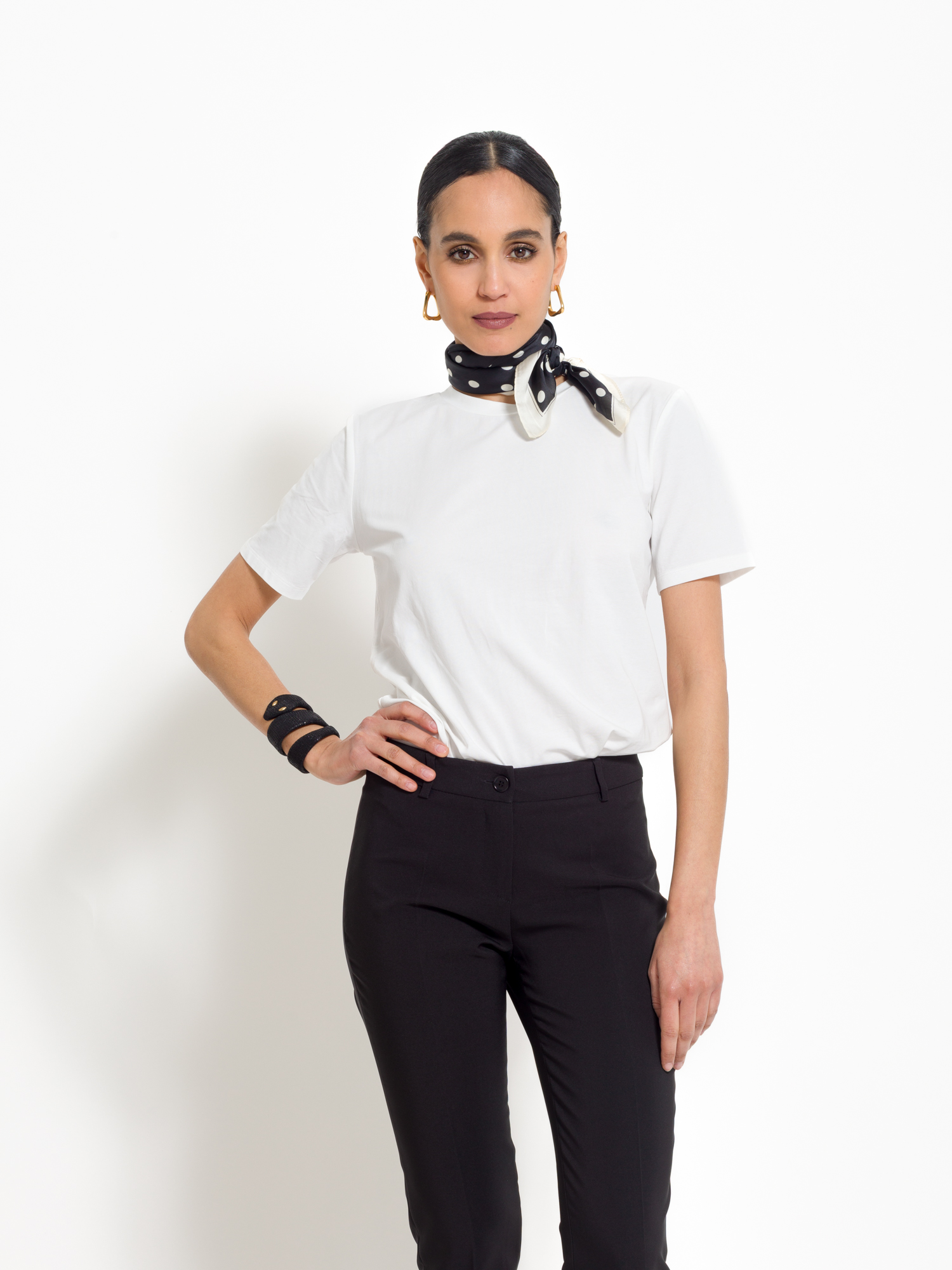 Maglia in cotone mezza manica