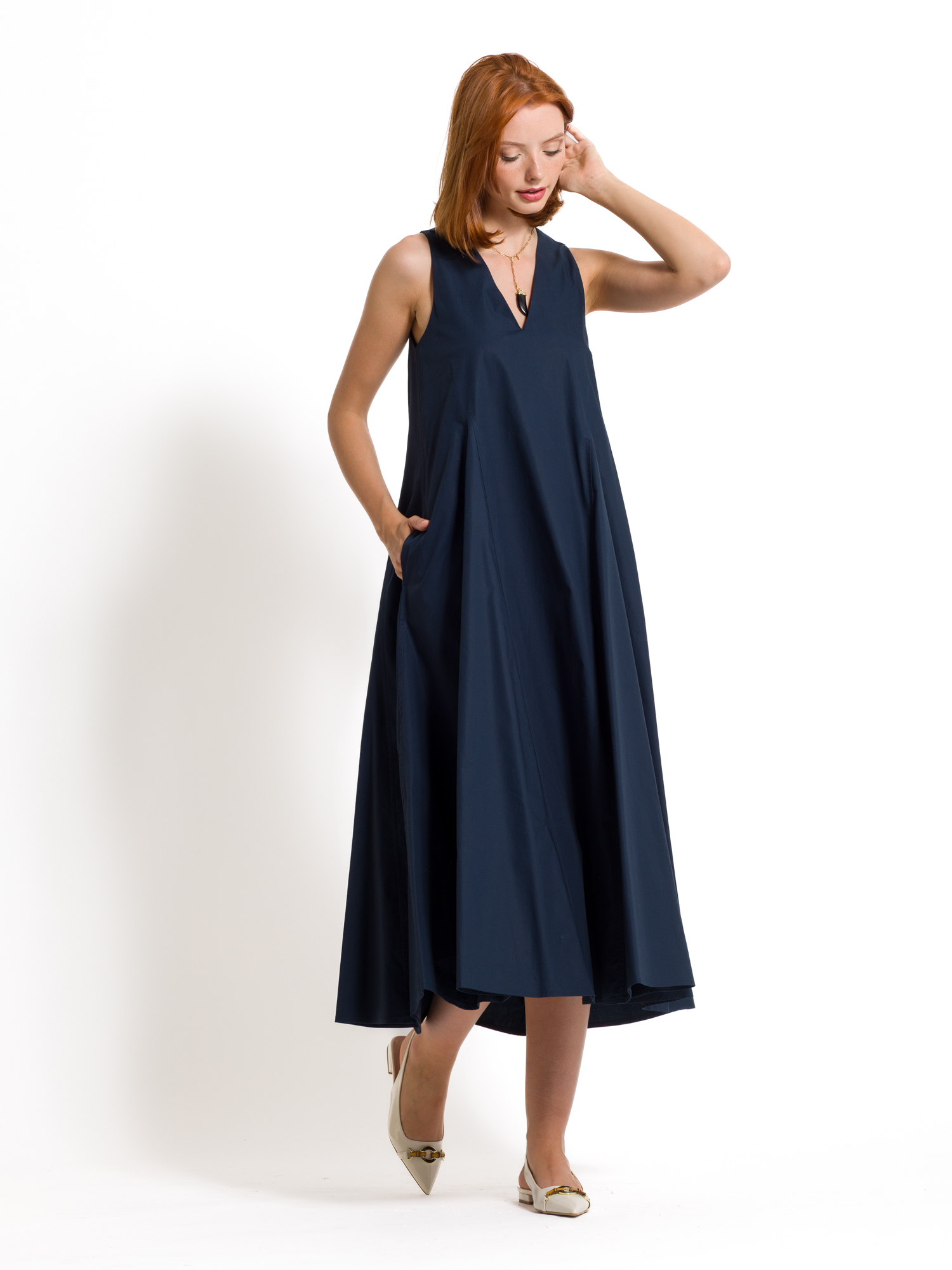 Long cotton dress