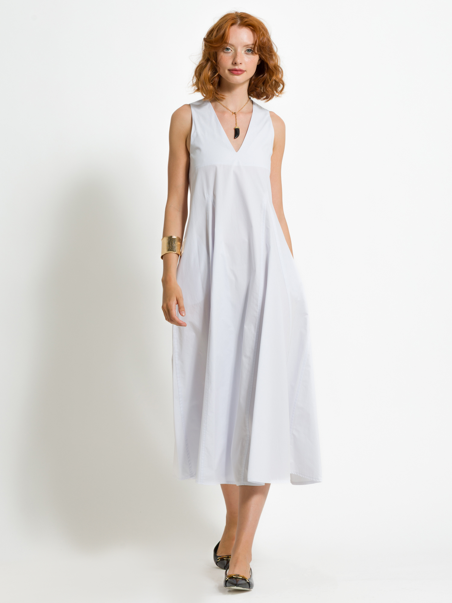 Long cotton dress