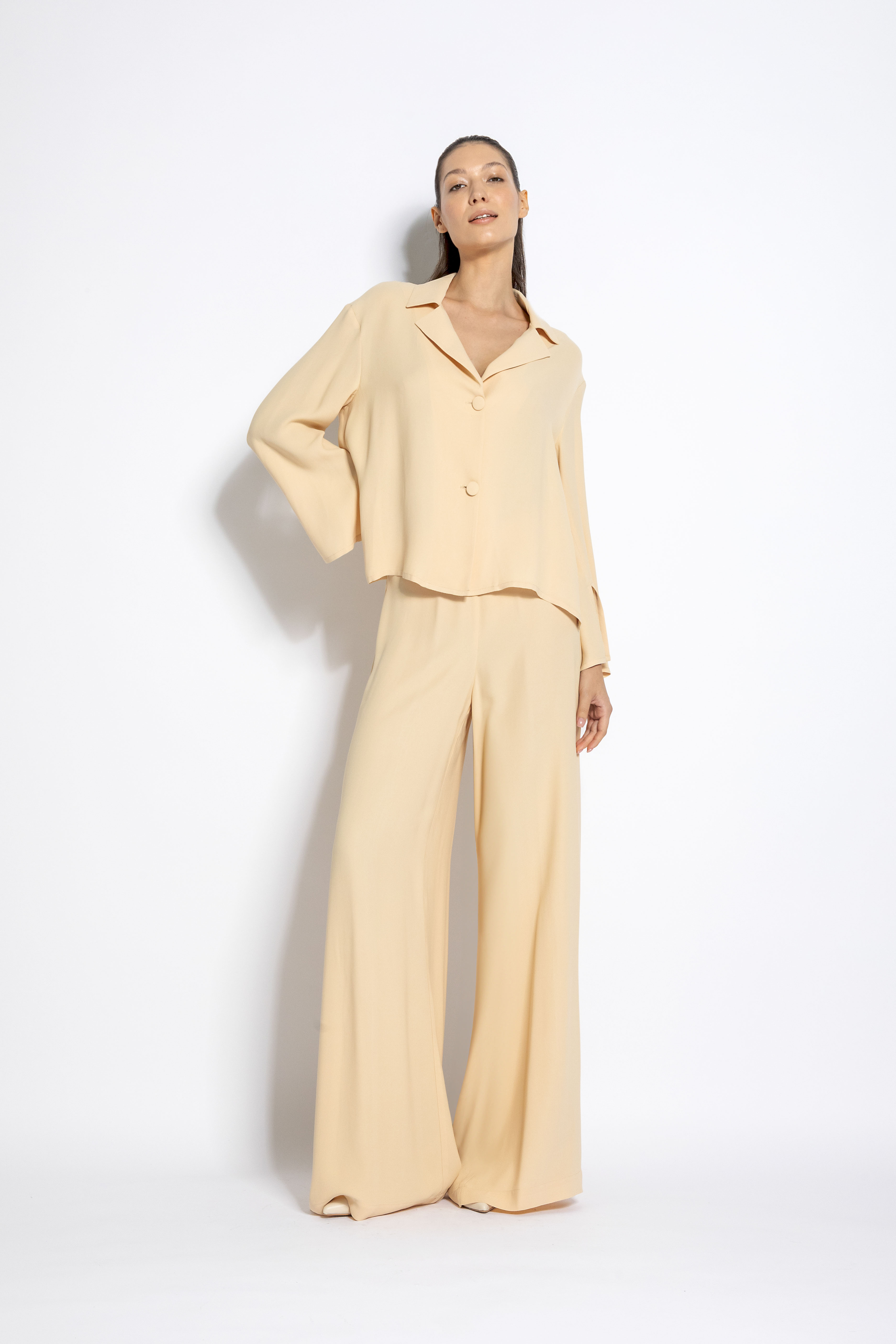 Pantalone palazzo vita alta