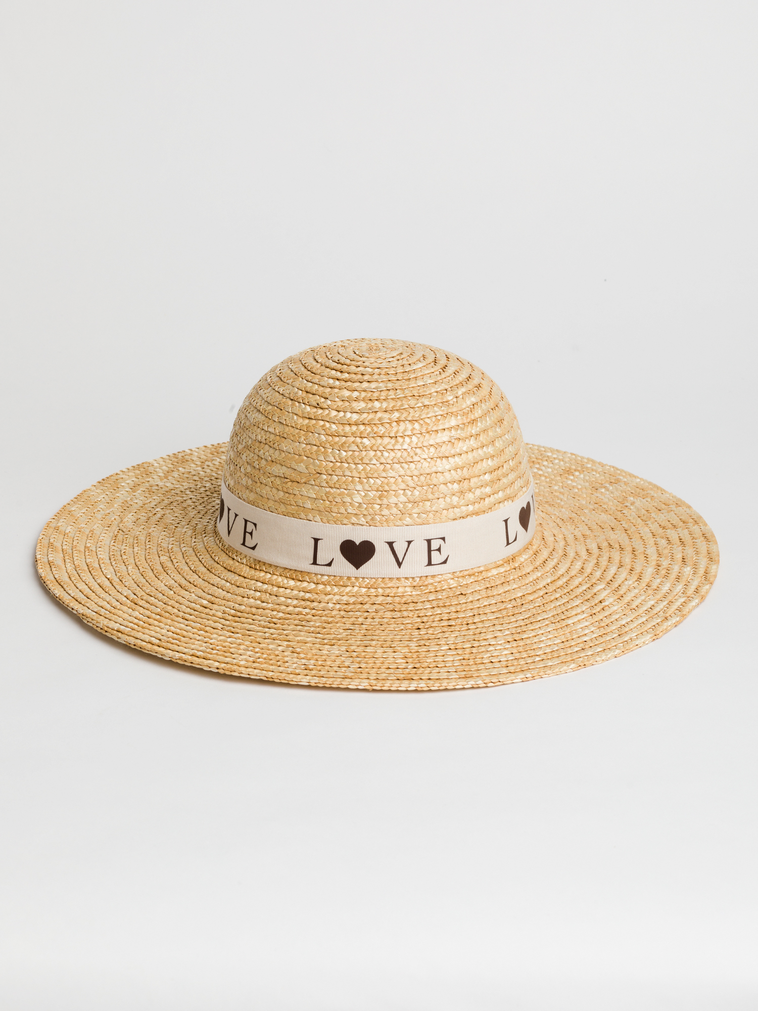 Cappello in paglia LOVE