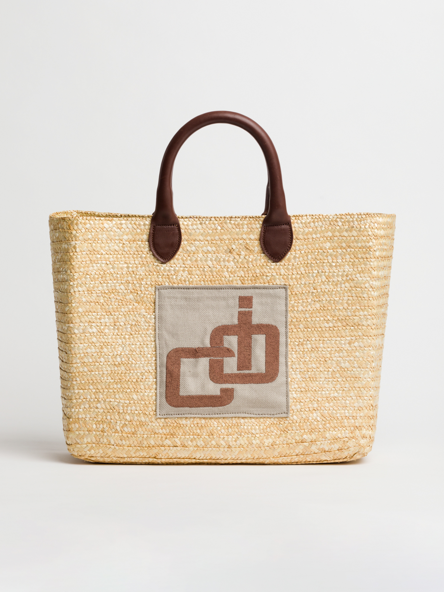 Cesta in paglia LOGO