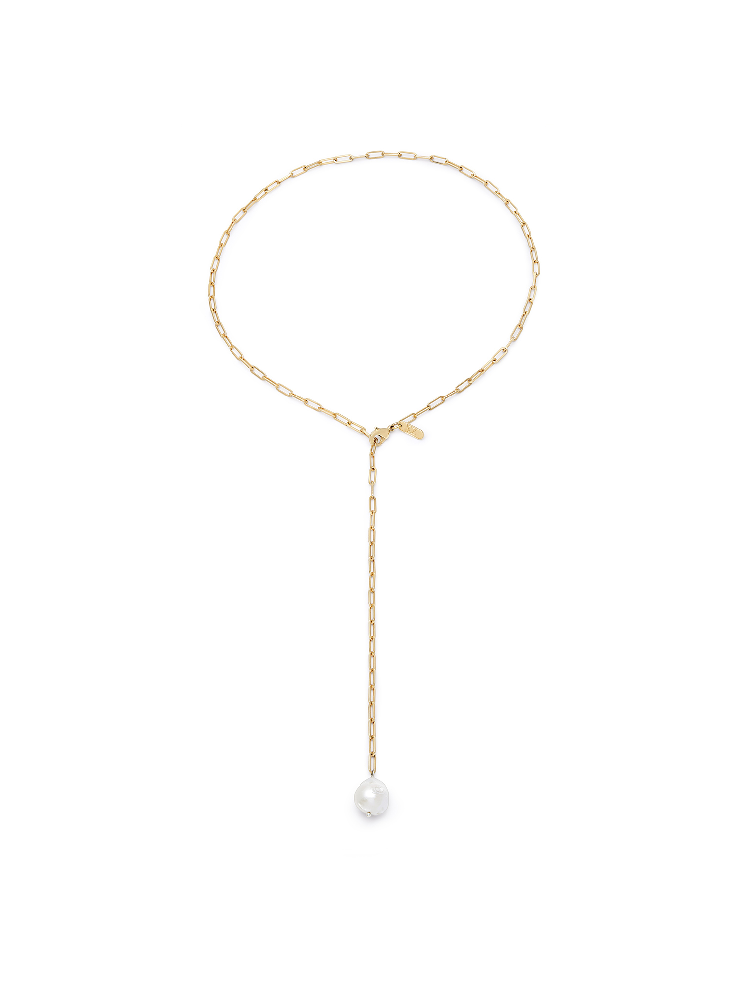 LITTLE GOLD CHAIN WITH PEARL