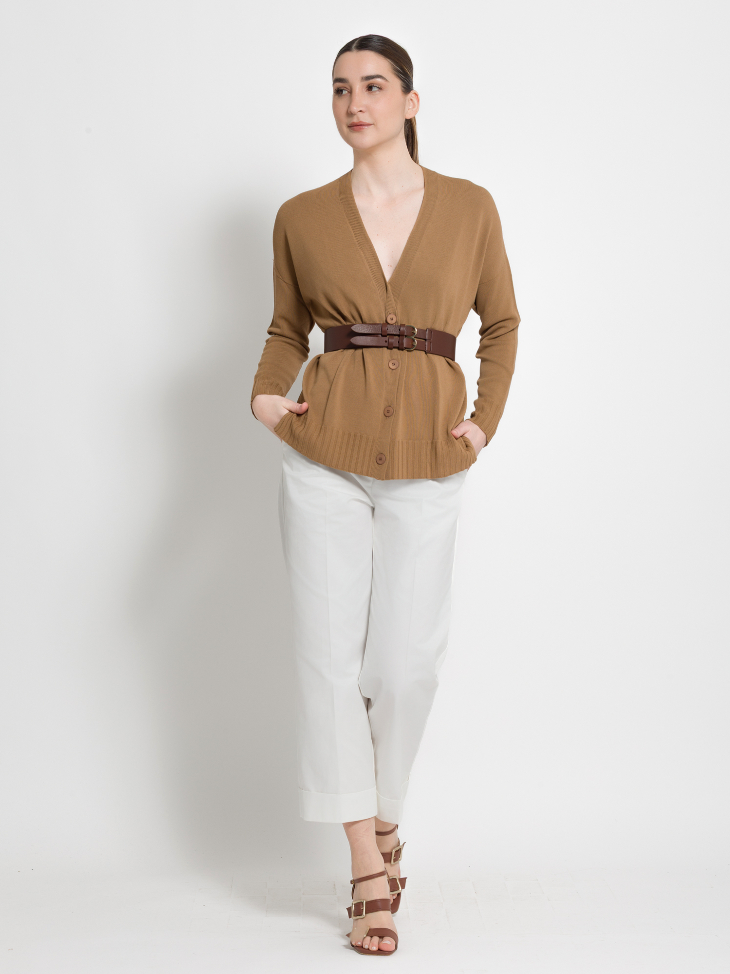 Cardigan over