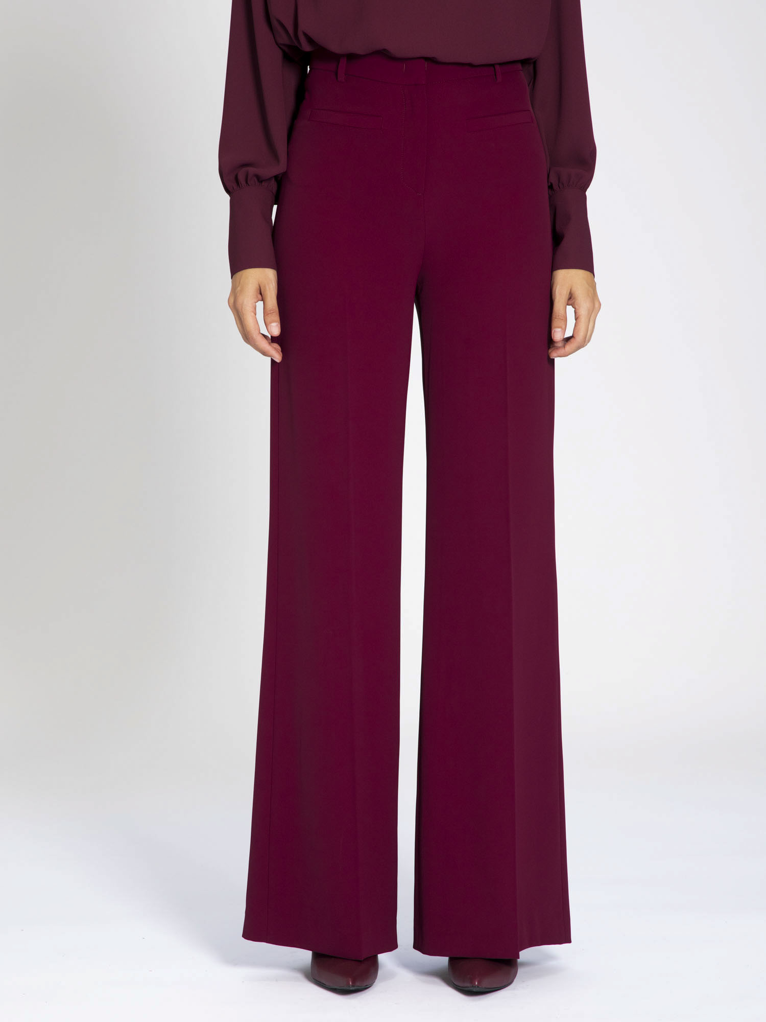 Wide leg palazzo pants