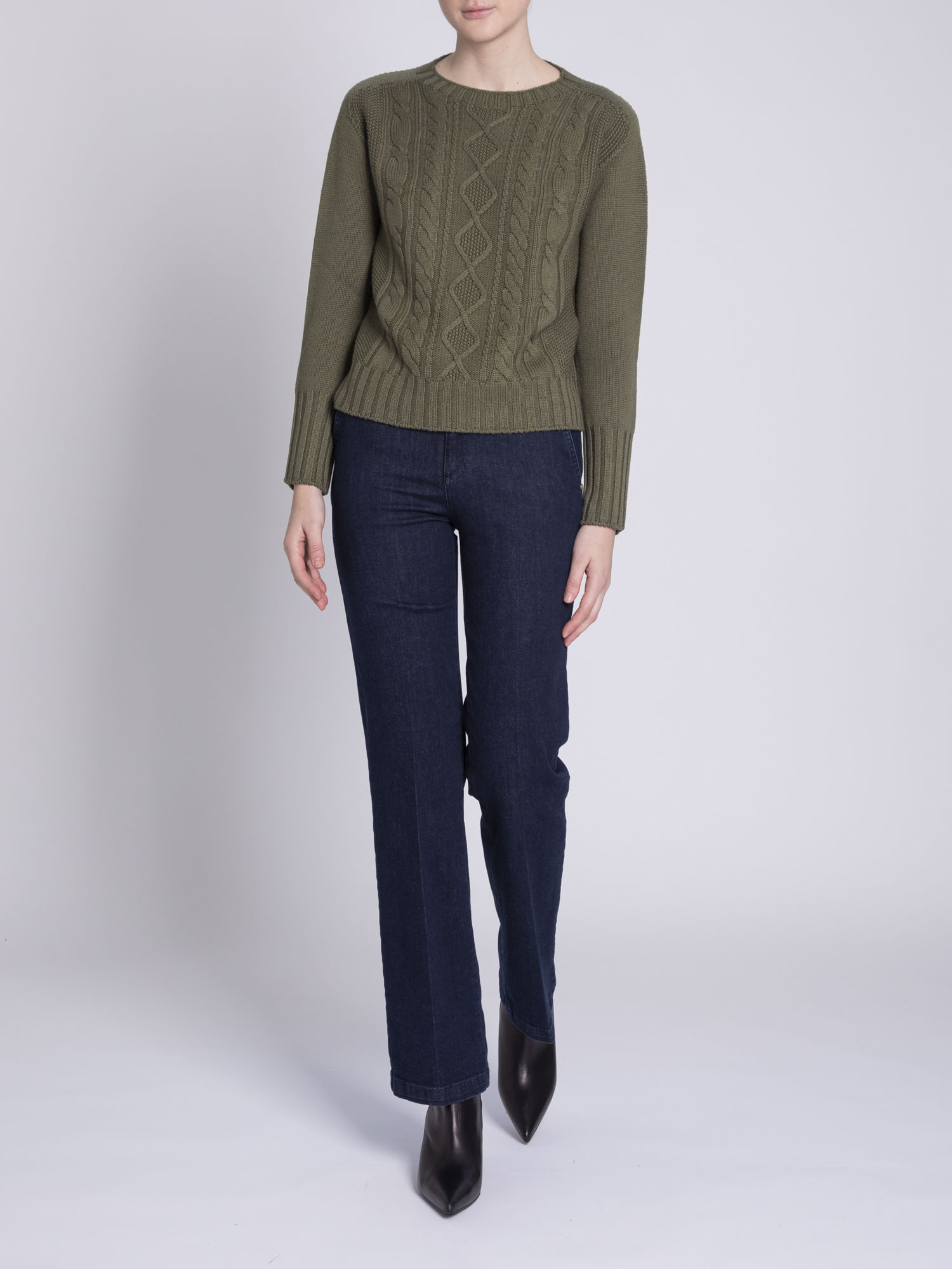 Straight leg jeans