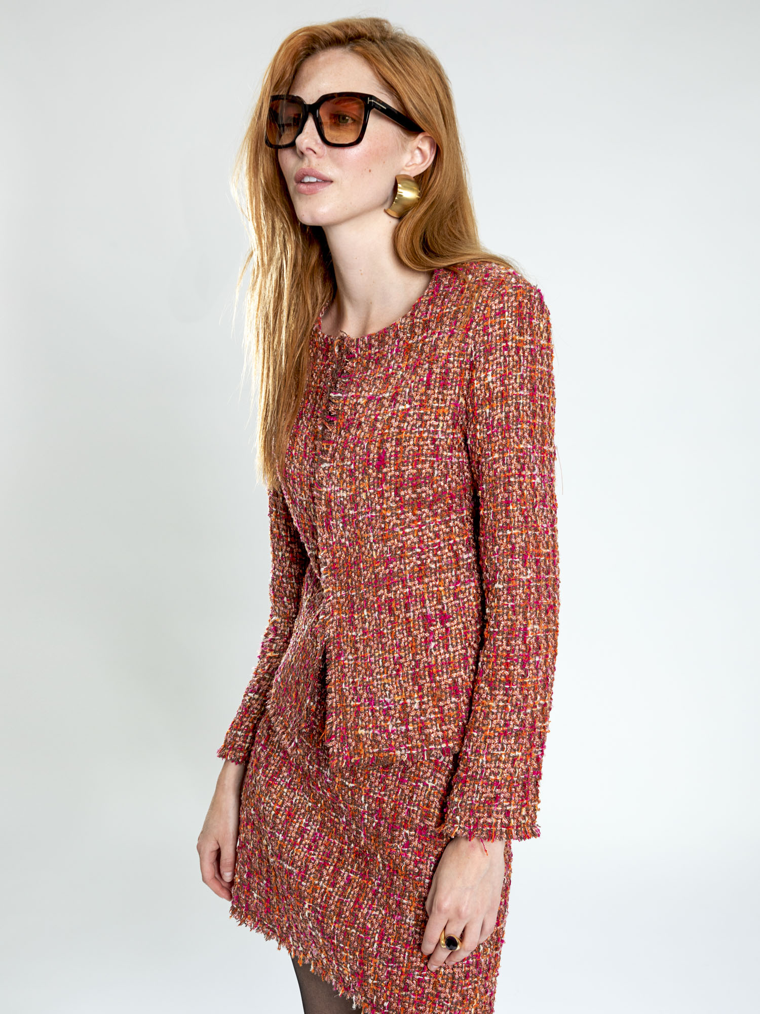 Minigonna in lurex