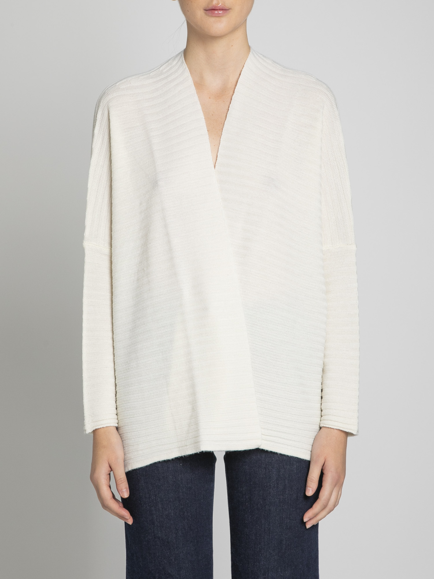 Wool kimono cardigan