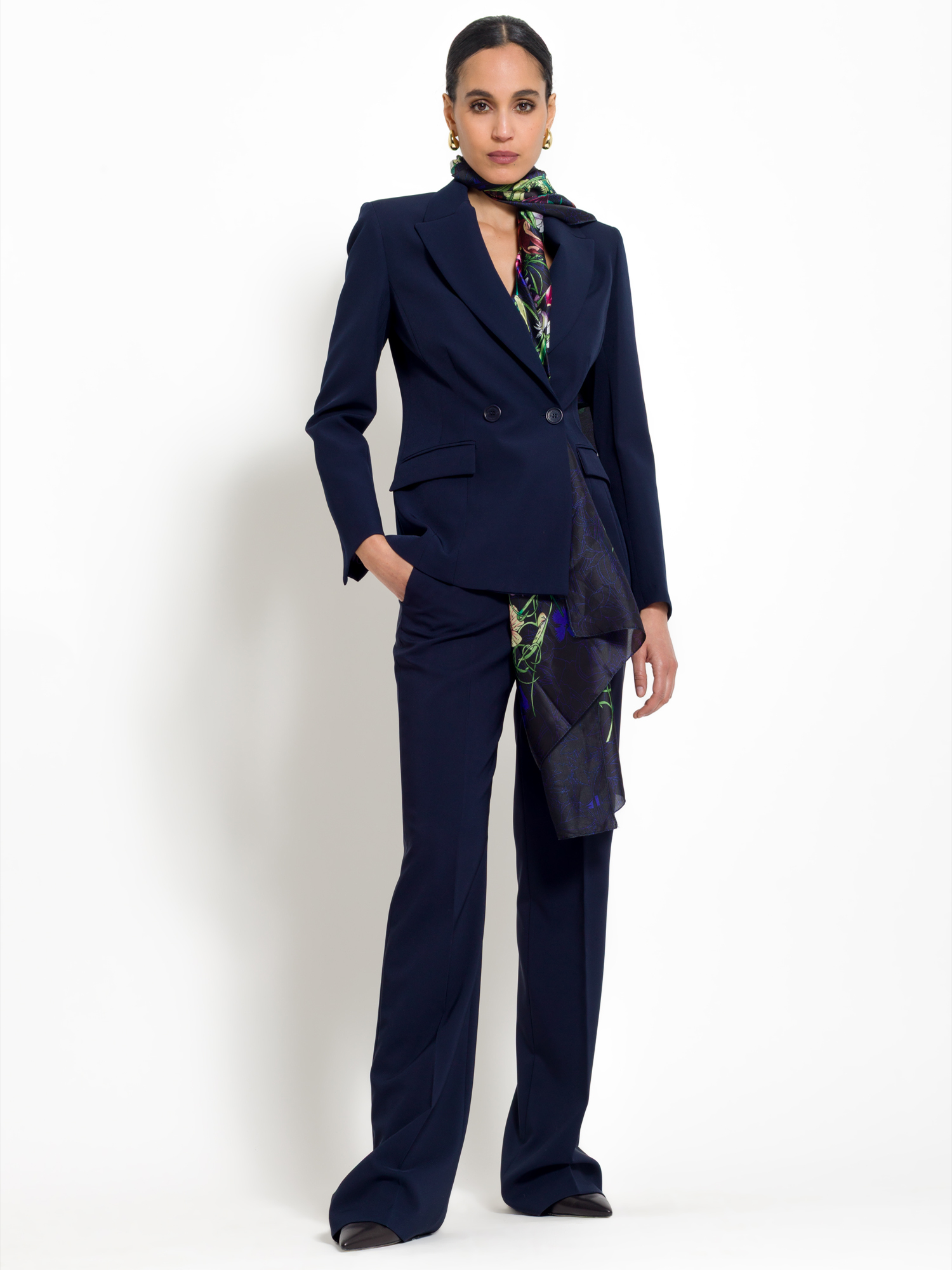 Double-breasted blazer