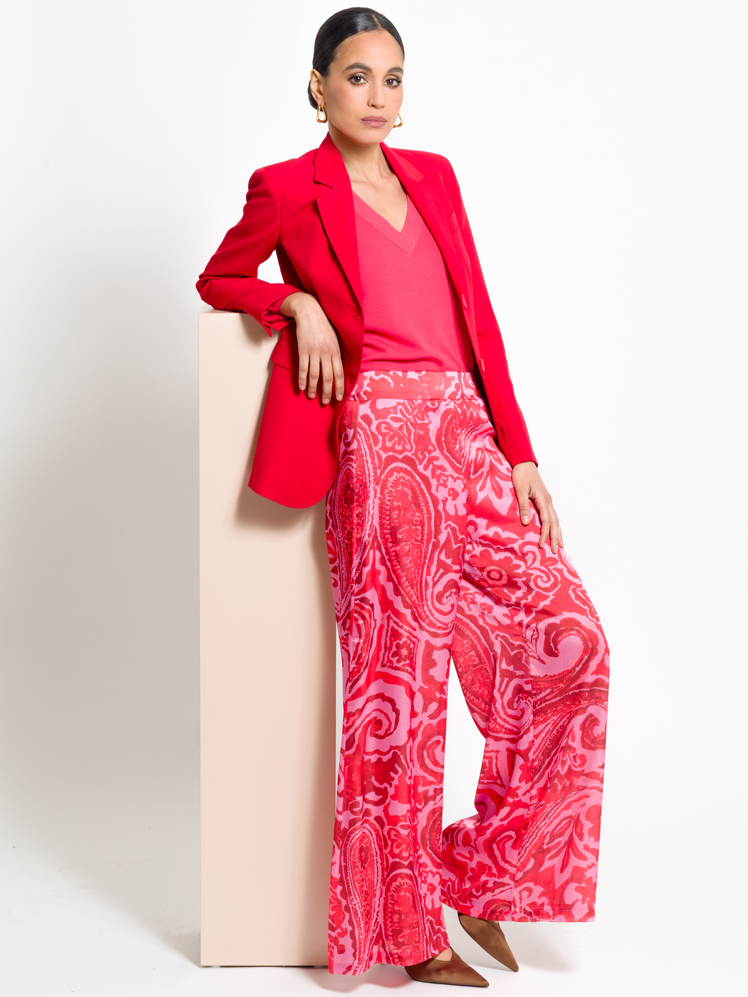 Two-button blazer