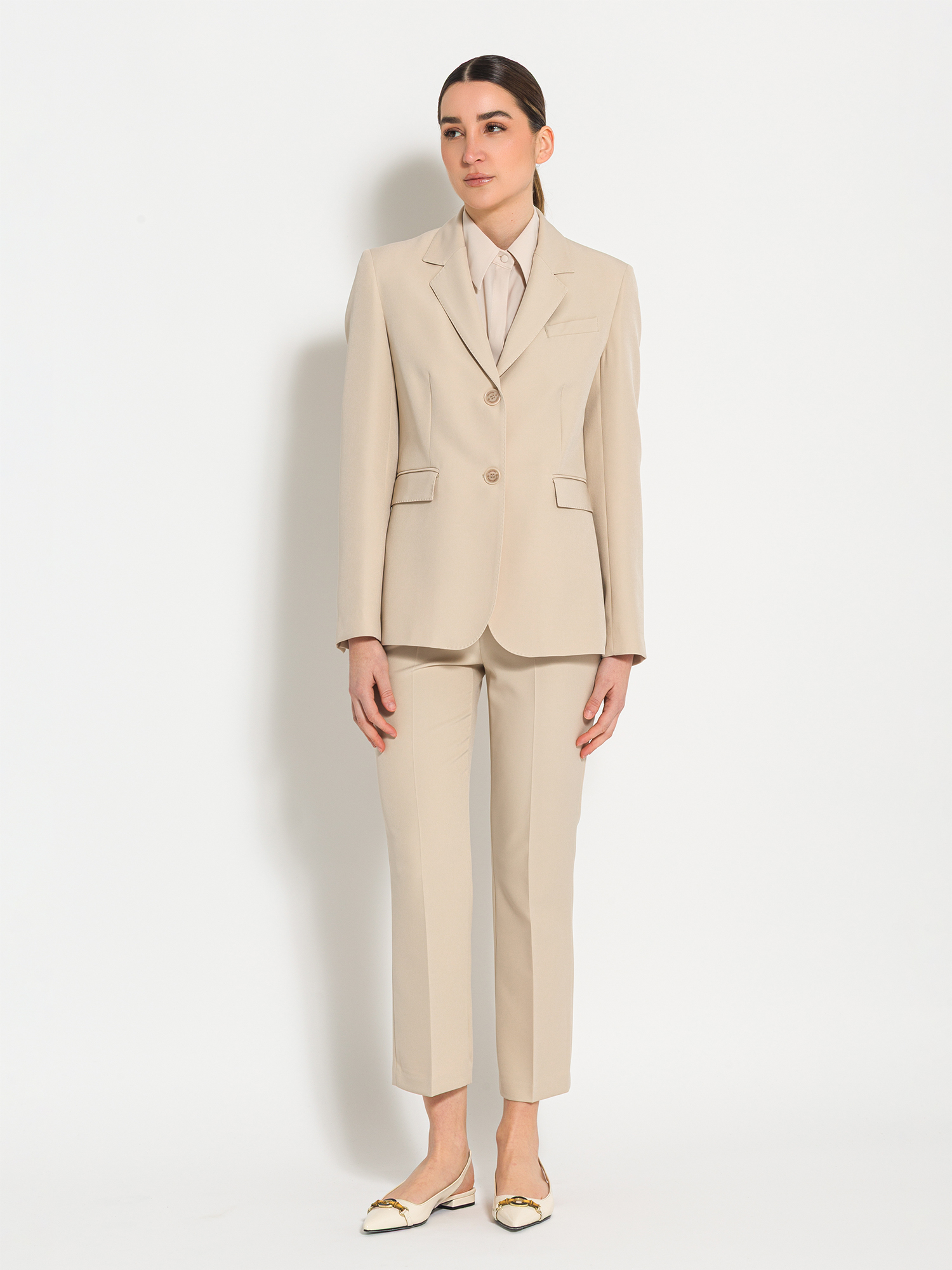 Two-button blazer