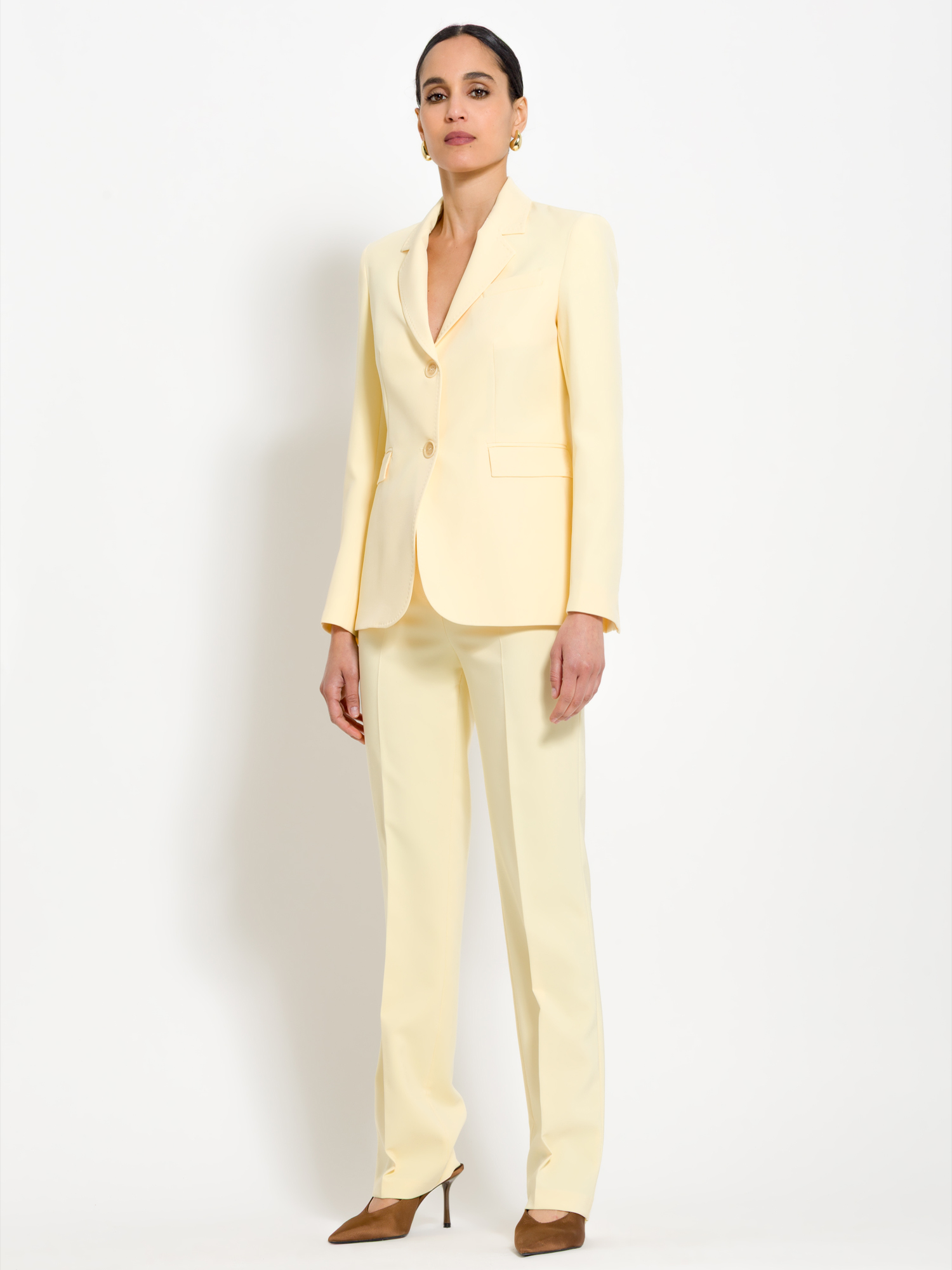 Two-button blazer