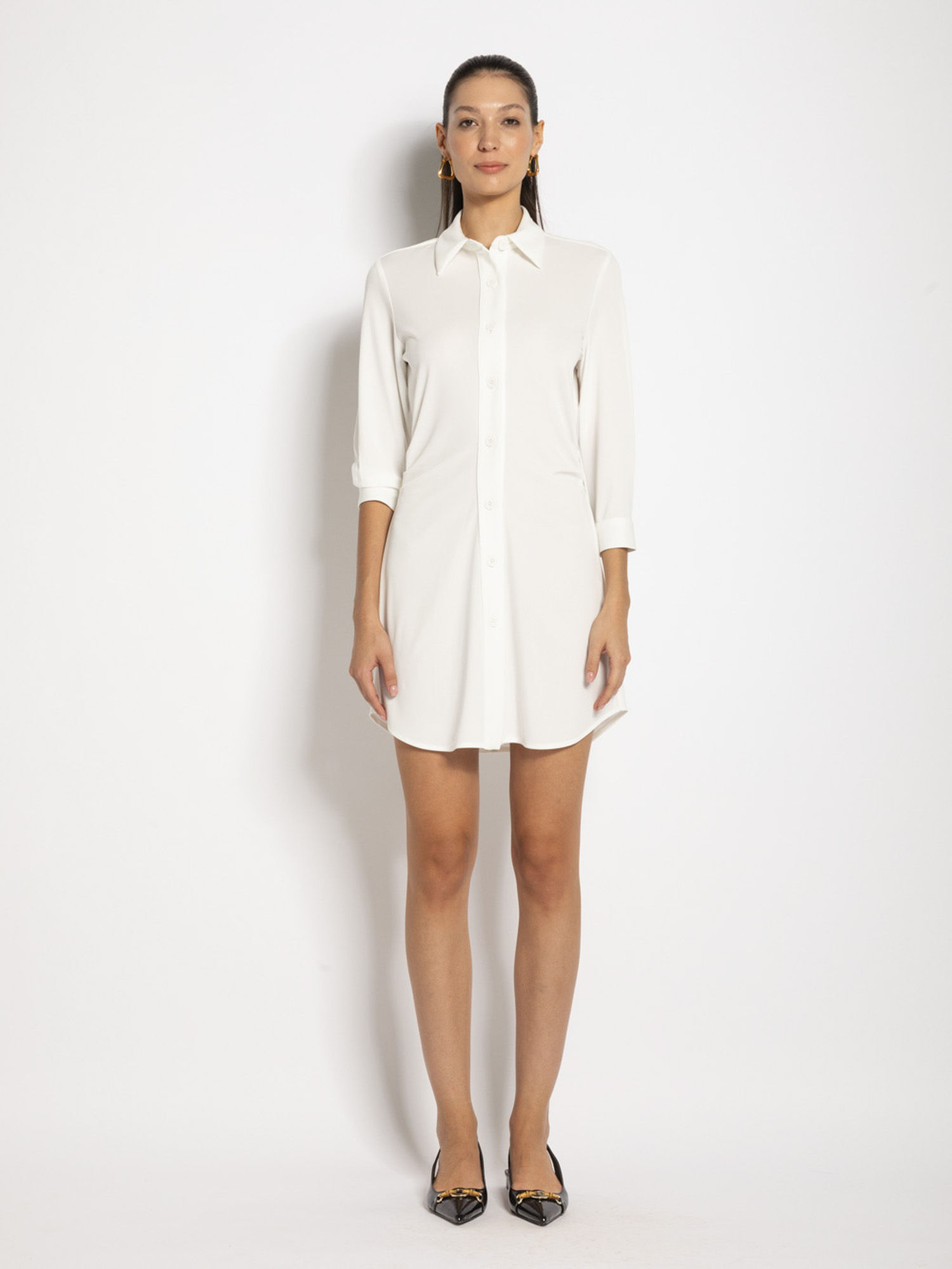 Short shirt dress