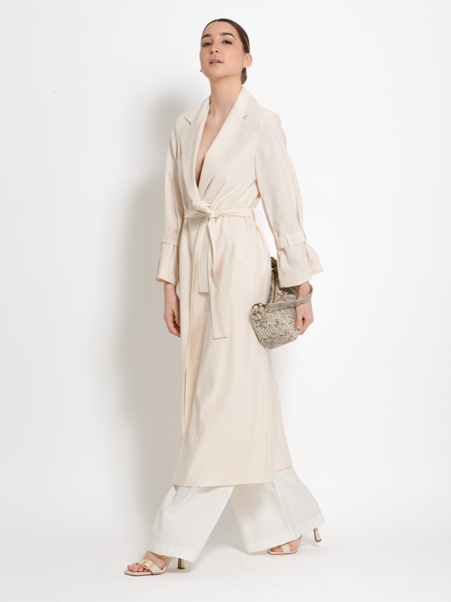 Trench con cintura