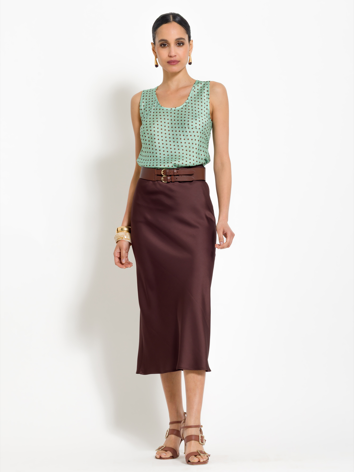 Polka dot top