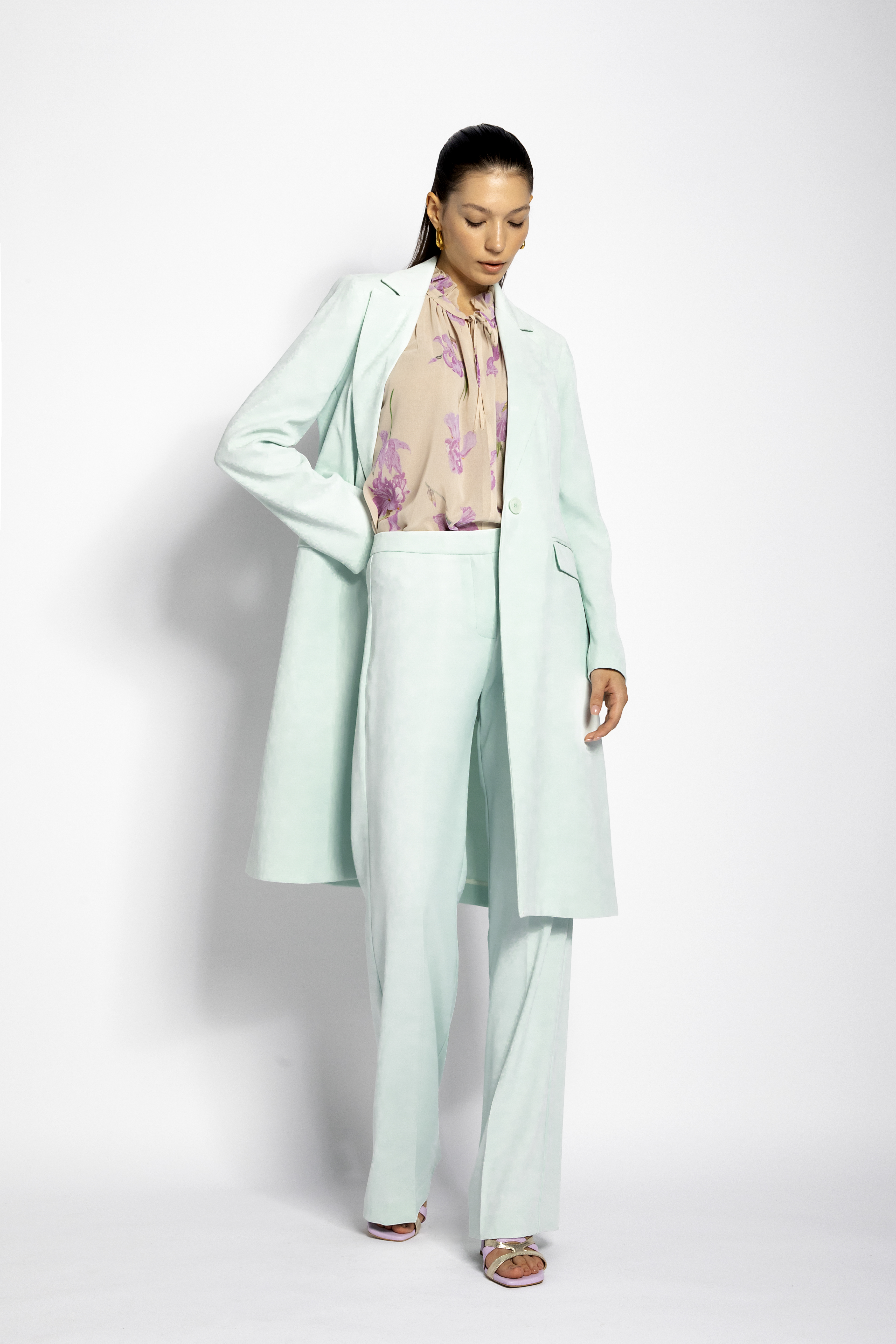 Straight leg pants