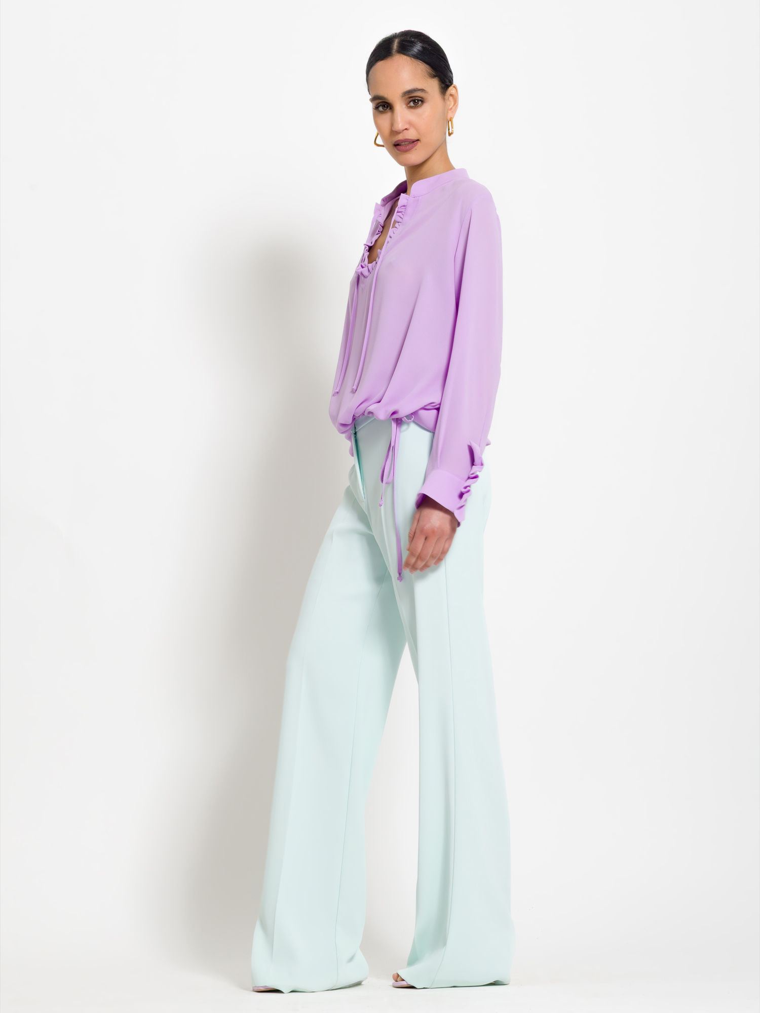 Pantalone gamba dritta